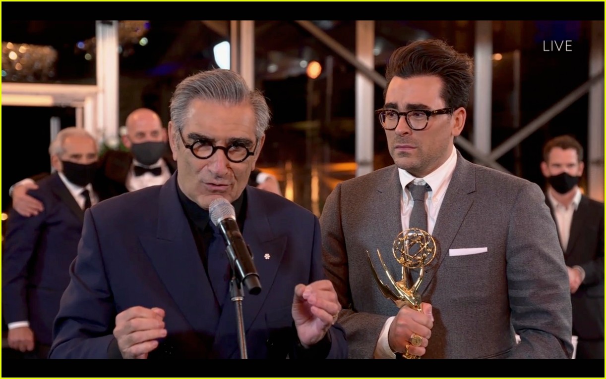'Schitt's Creek' Wins All 7 Possible Awards at Emmys 2020, First Show
