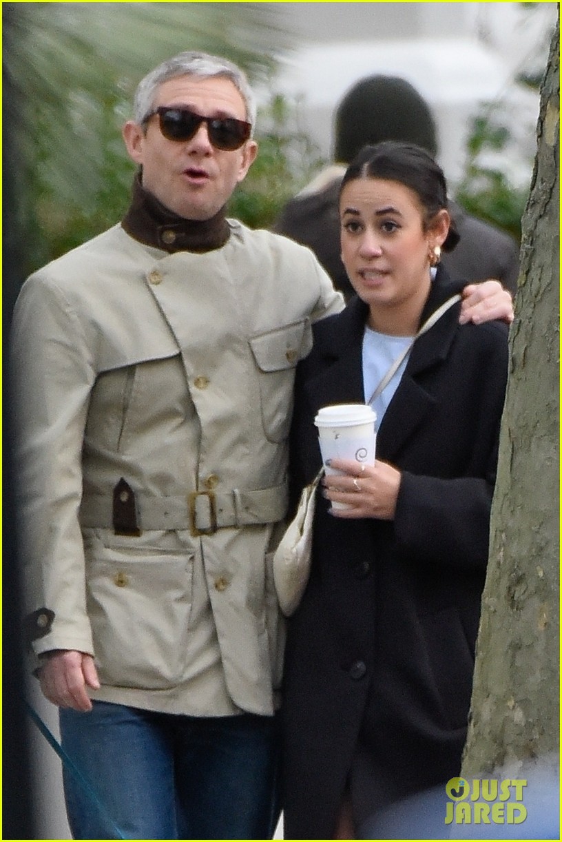 Sherlock�s Martin Freeman, 49, Seems to Be Dating French