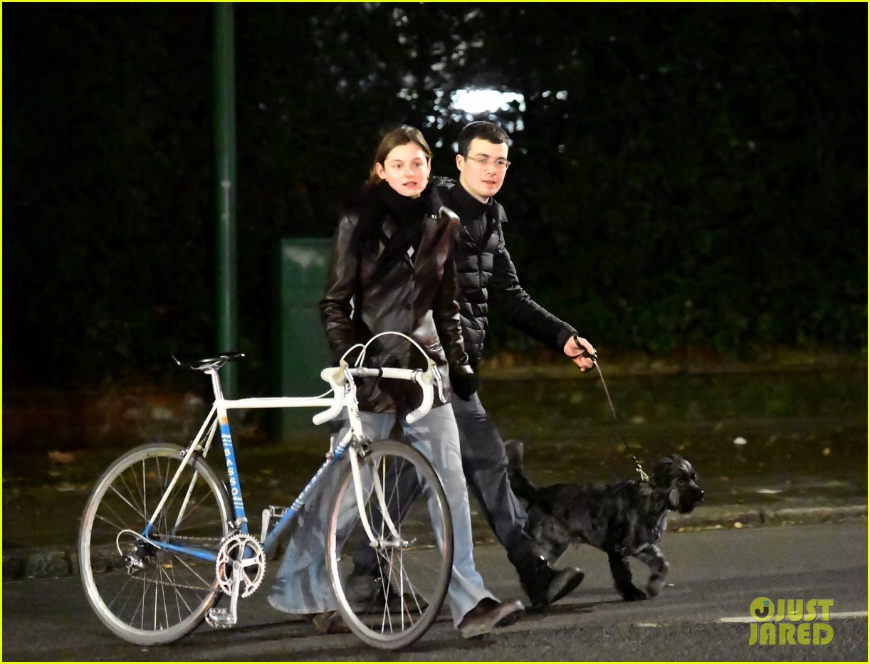 Helena Bonham Carter Bumps Into 'The Crown' Co-Star Emma Corrin While