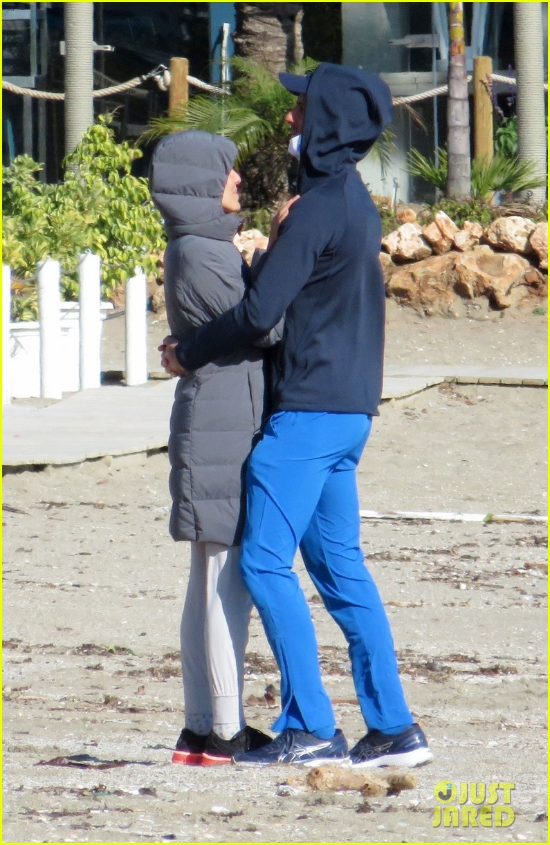 Tennis Star Novak Djokovic Packs on PDA with Wife Jelena at the Park with Their Kids: Photo ...