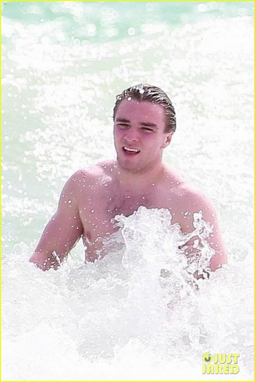 Madonna�s Son Rocco Ritchie Goes Shirtless at the Beach in