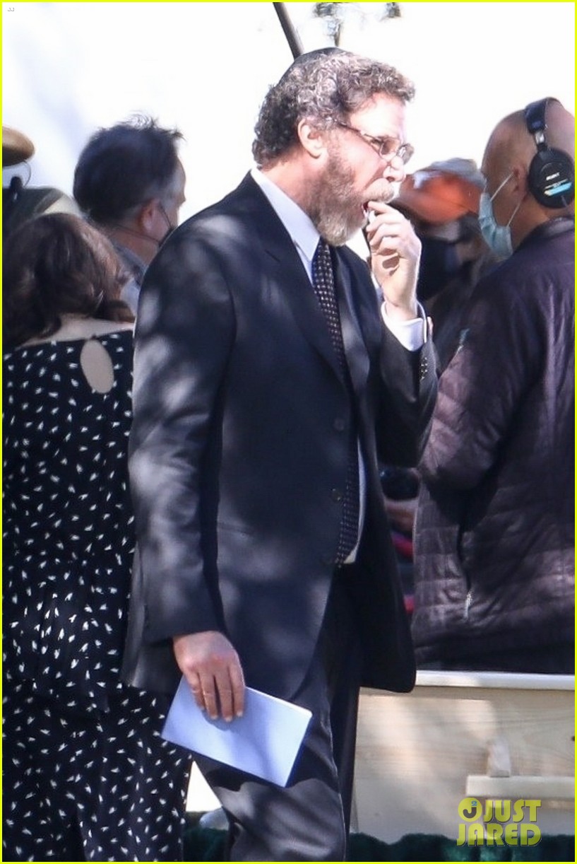 Will Ferrell & Paul Rudd Film a Jewish Funeral Scene for Comedy Series 'The Shrink Next