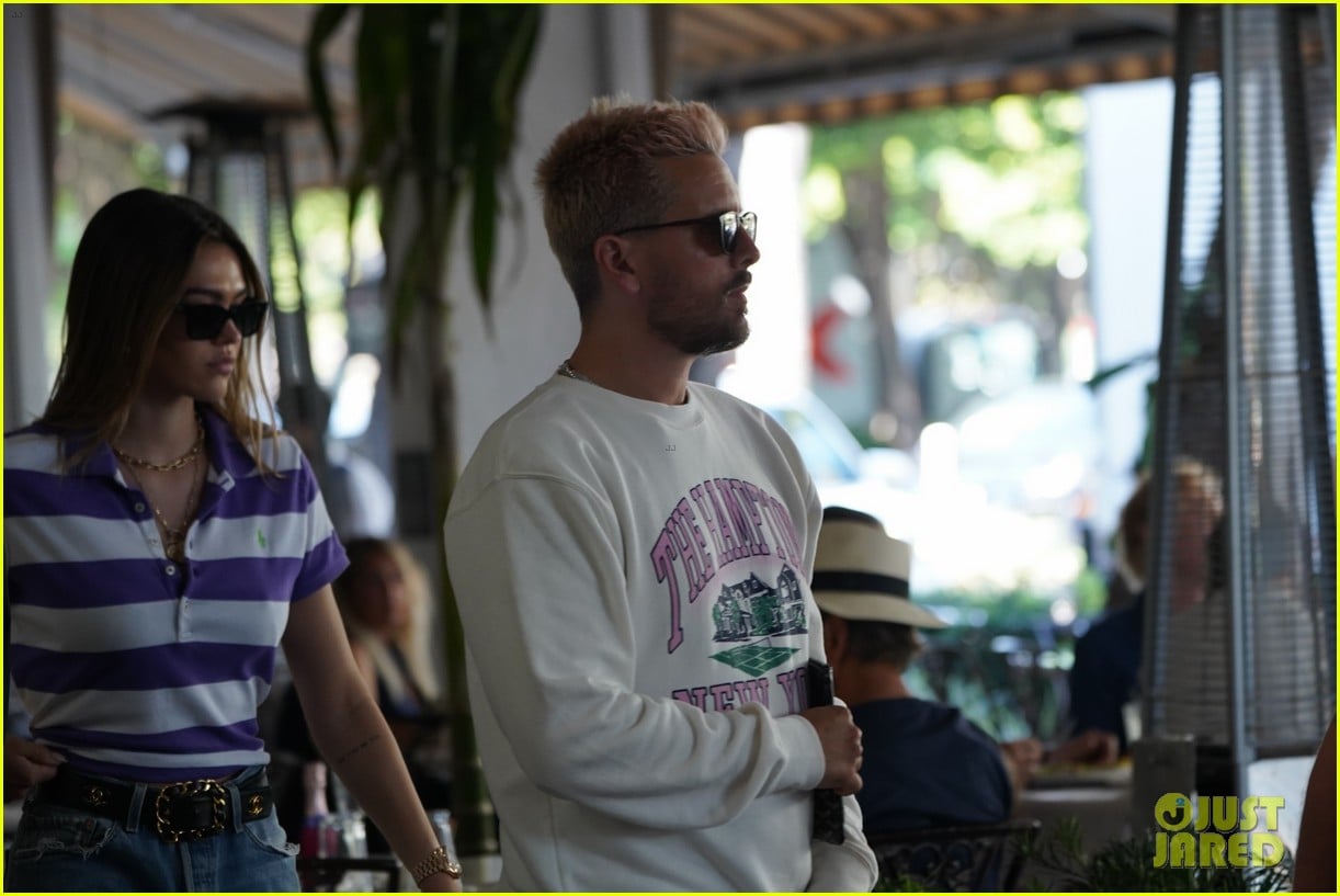 Scott Disick & Amelia Hamlin Run Into Offset While Out in Miami Beach