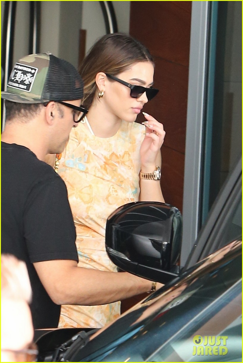 Scott Disick & Amelia Hamlin Run Into Offset While Out in Miami Beach