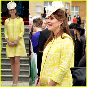Kate Middleton on Kate Middleton Shows Off Baby Bump At Royal Garden Party   Camilla