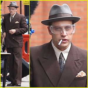 Tom Hardy Looks Completely Unrecognizable With Prosthetics For 'Legend'!