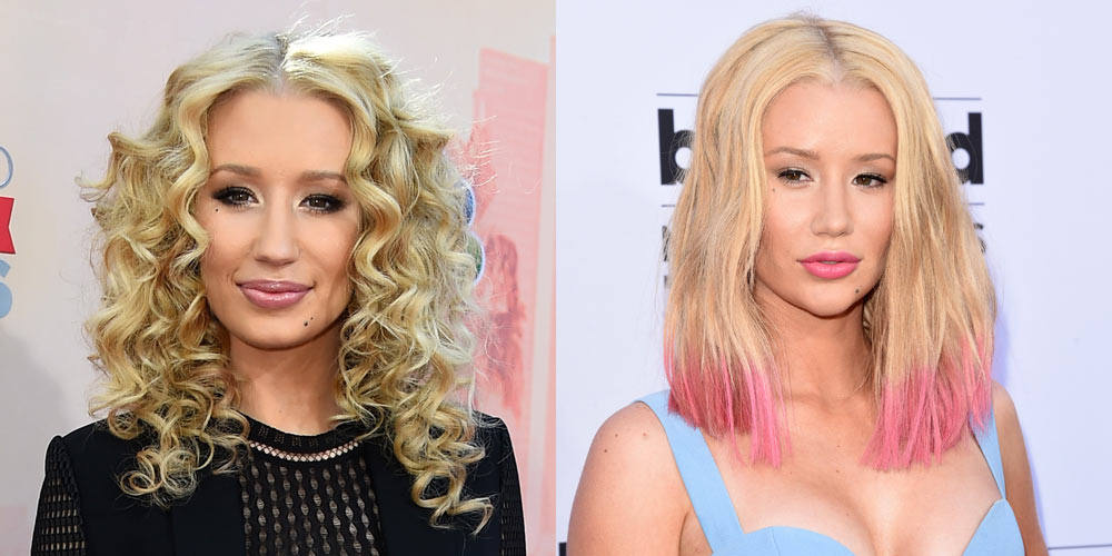 Iggy Azalea Debuts New Look Compare SidebySide Photos Iggy Azalea