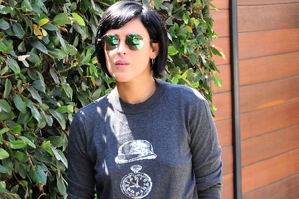 Rumer Willis & Dad Bruce Had No Idea They Were Cast In The Same Movie