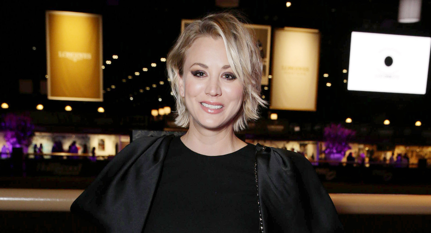 Kaley Cuoco Makes First Official PostSplit Appearance Kaley Cuoco