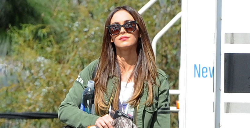 Megan Fox Pictured on 'New Girl' Set for First Time!