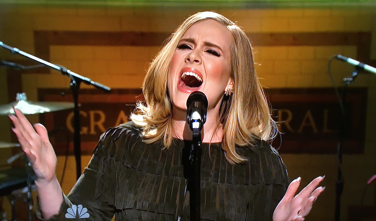 Adele Performs 'Hello' Live on 'SNL' (Video) - Adele ne...