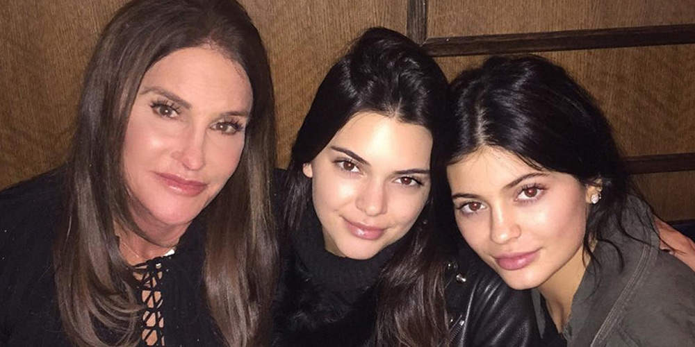 Caitlyn Jenner Grabs Dinner With Kylie & Kendall in the Village