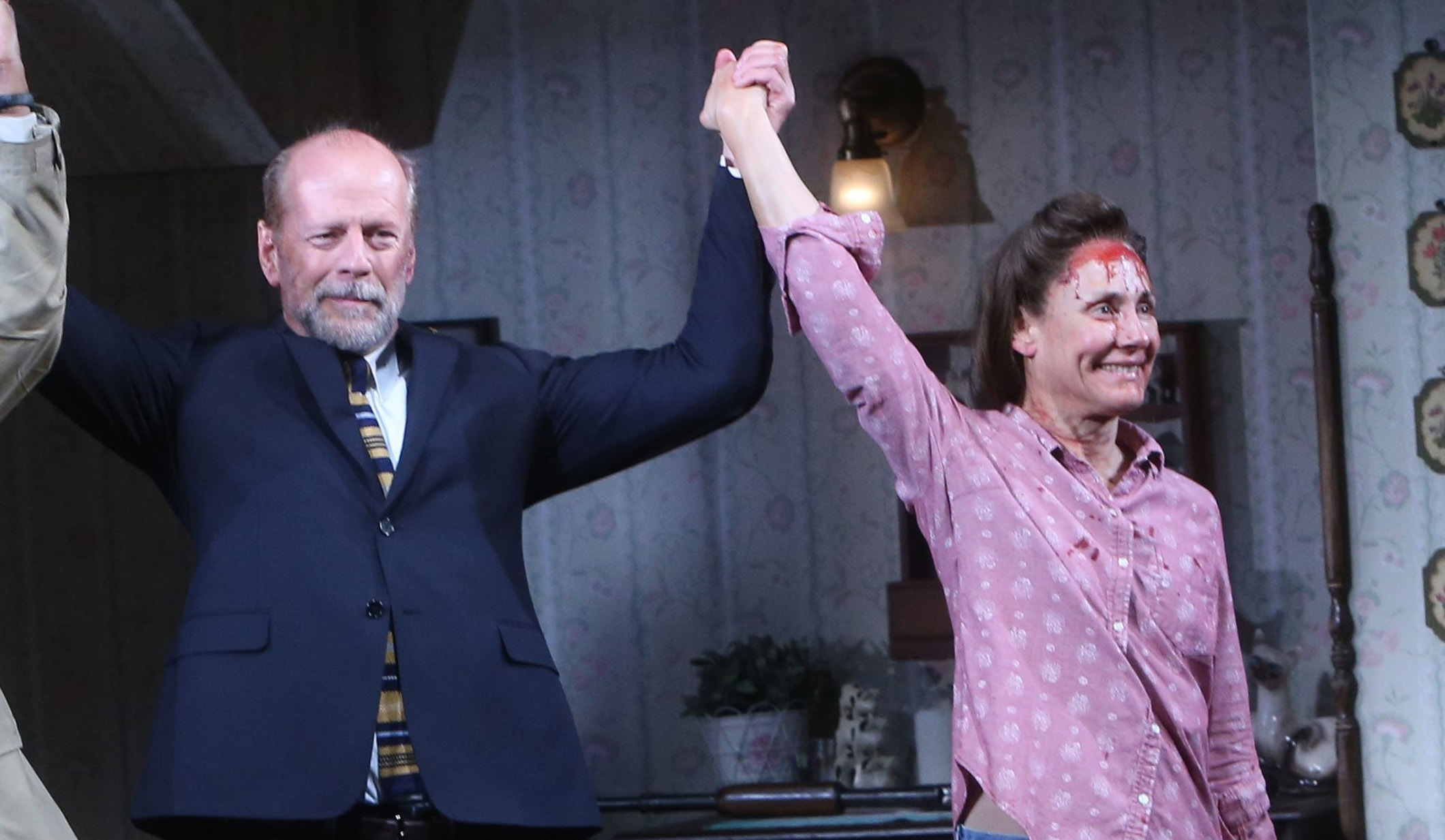 Bruce Willis Takes a Bow with 'Misery' on Broadway!