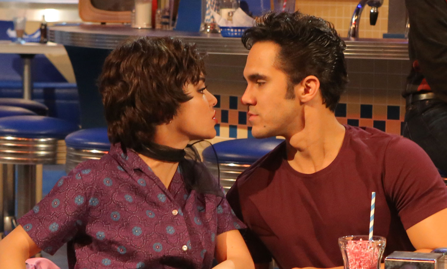 Grease Live’s Kenickie Carlos PenaVega Dishes On Accidentally Kissing
