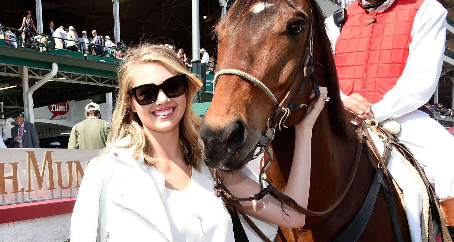 Kate Upton is the First Lady at the Kentucky Derby Kate Upton Just