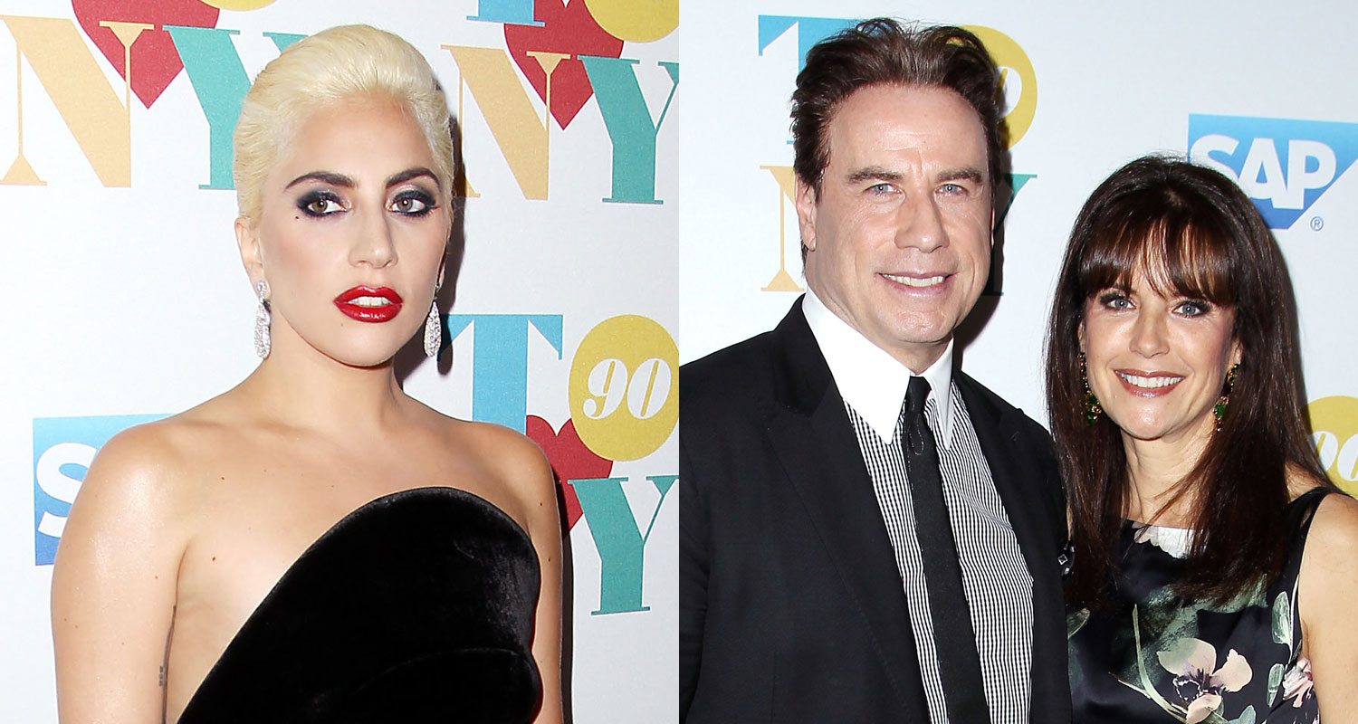 Lady Gaga, John Travolta, & More Stars Attend Tony Bennett's 90th Birthday Party in NYC