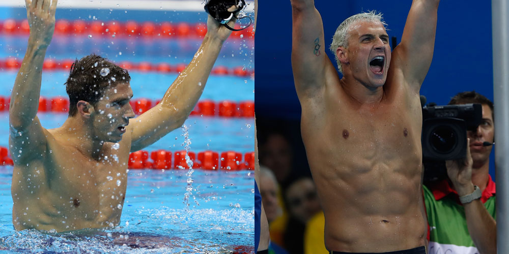 Michael Phelps Picks Up 21st Gold Medal After Ripping His Cap | 2016