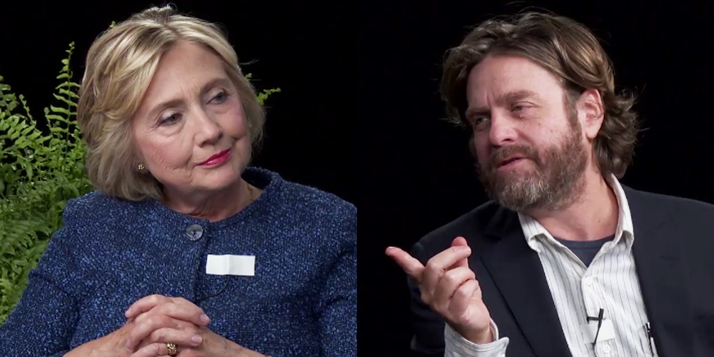 Hillary Clinton Does ‘Between Two Ferns’ Interview with Zach Galifianakis Watch Now! Hillary