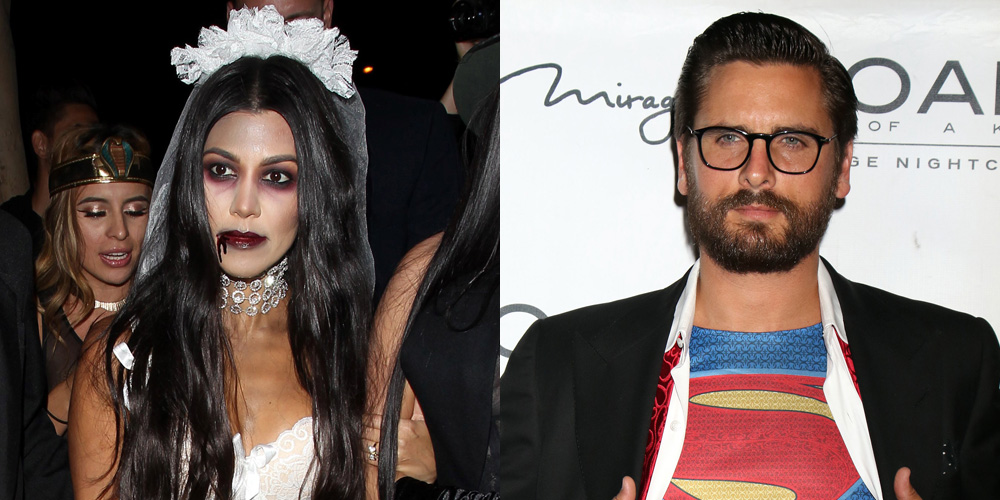 Kourtney Kardashian &amp; Scott Disick Dress Up for Halloween 2016 2016
