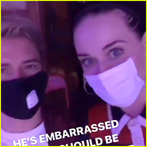Katy Perry Brings an 'Embarrassed' Orlando Bloom to Sanrio Puroland in Tokyo!