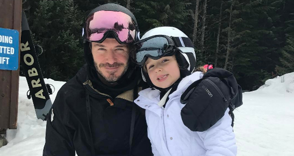 David & Victoria Beckham Share Adorable Family Photos From Ski Trip