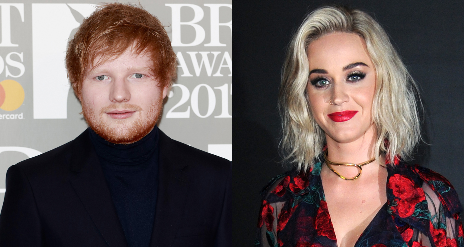 Ed Sheeran Adorably Crashes Katy Perry's Interview (Video)