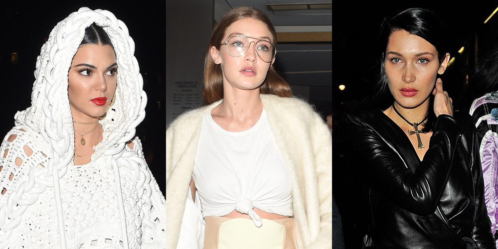 Kendall Jenner, Gigi Hadid, & Bella Hadid Step Out for Fashionable Night in London!