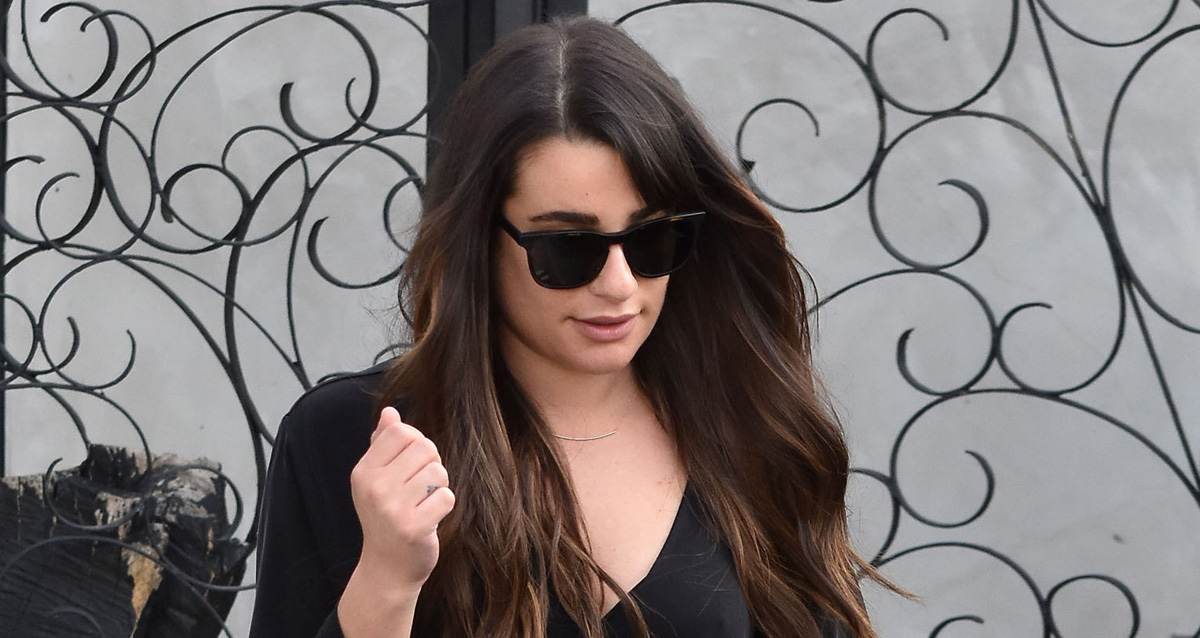 Lea Michele Chopped Off 6 Inches of Hair Before Grammys!
