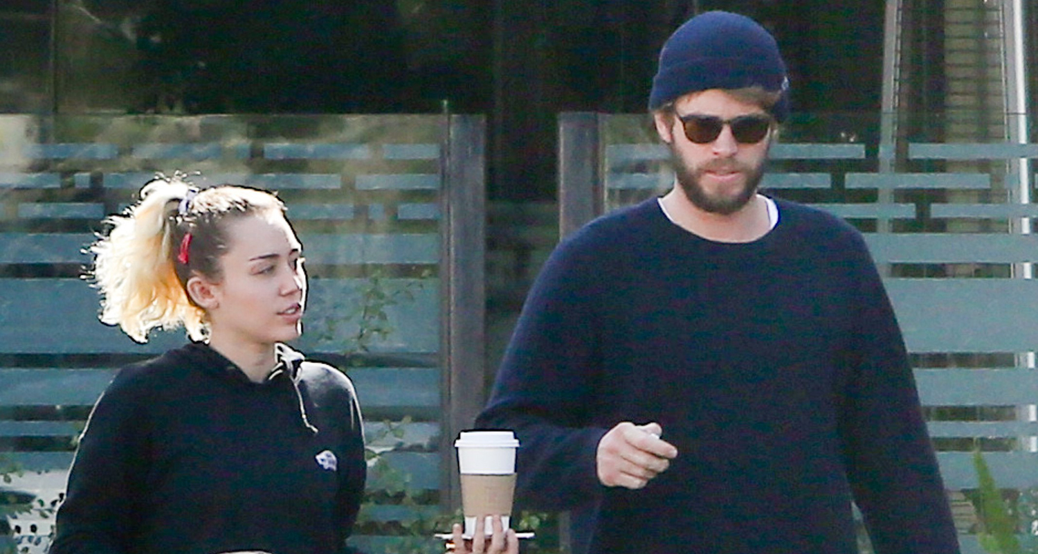 Miley Cyrus & Liam Hemsworth Have a Lunch Date After Morning Surf Sesh