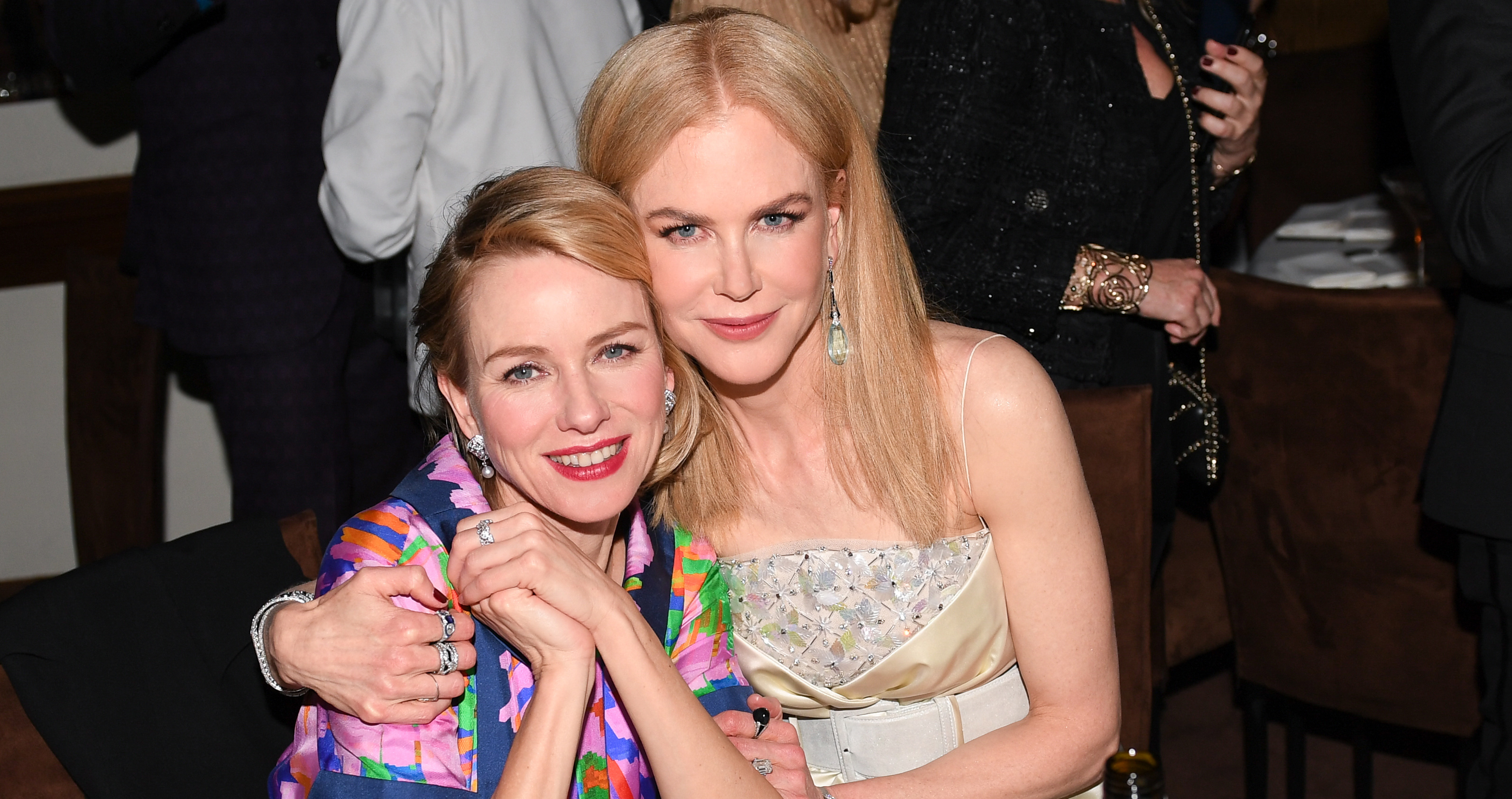 Nicole Kidman & Naomi Watts Team Up For Oscars 2017 Party