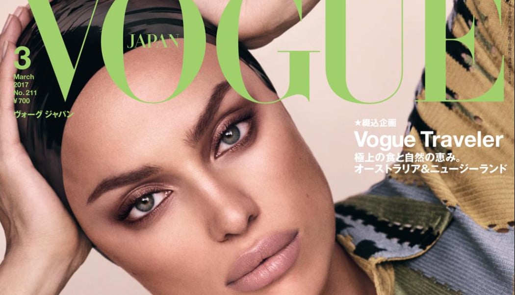 Irina Shayk Wears a Head Scarf on 'Vogue Japan' Cover