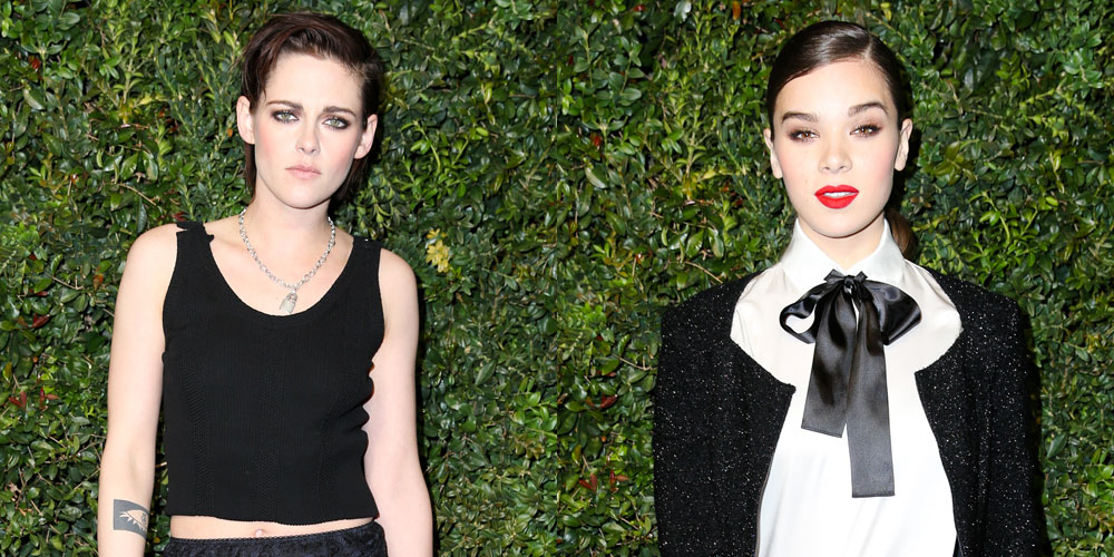 Kristen Stewart, Ellie Bamber, & Hailee Steinfeld Step Out for Chanel's Pre-Oscar Dinner