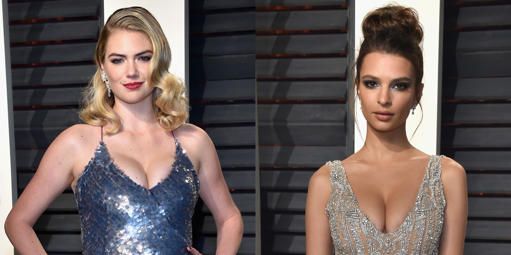 Kate Upton & Emily Ratajkowski Are Beauties at Vanity Fair's Oscar Party - Just Jared