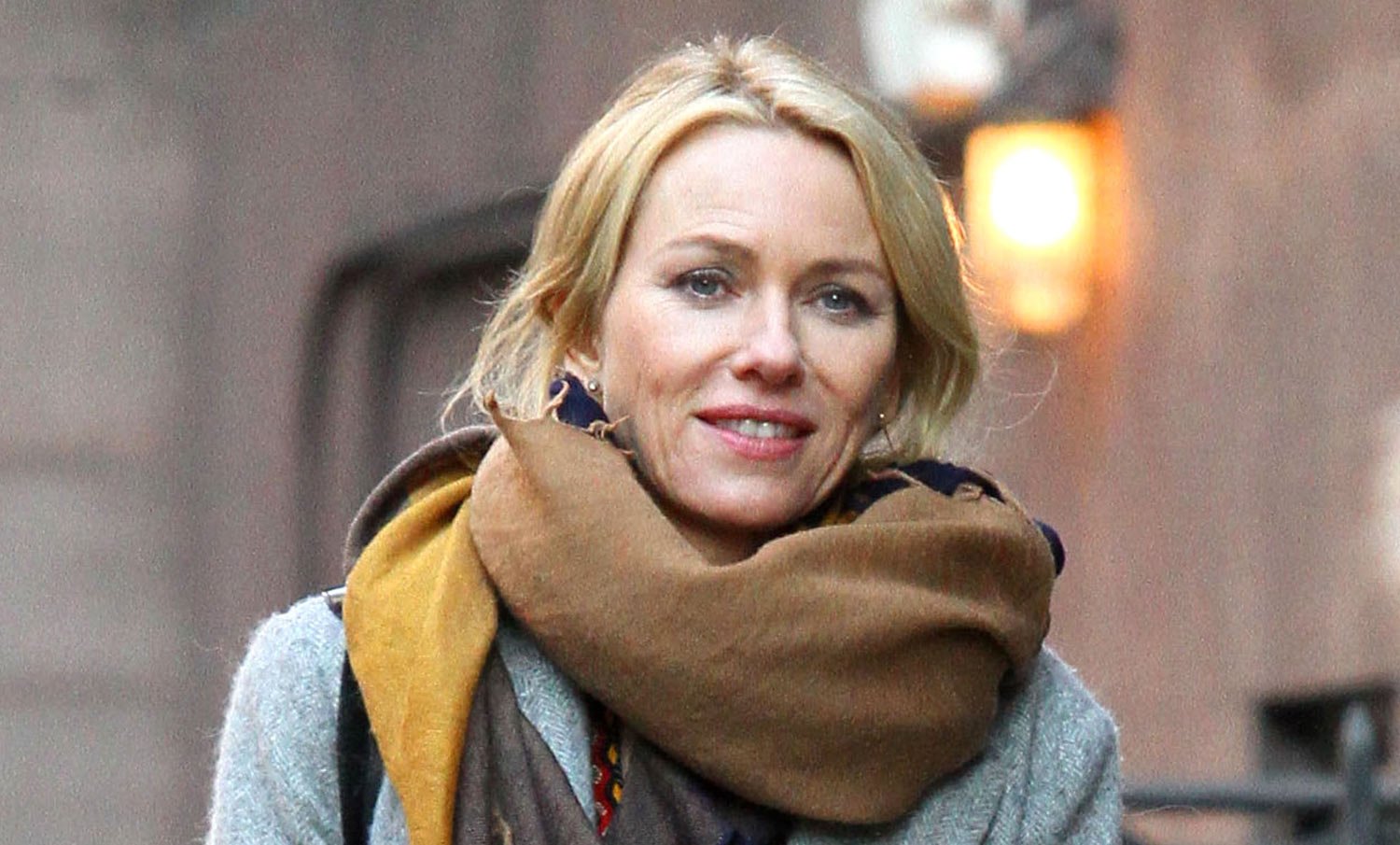 Naomi Watts Bundles Up on Set in NYC