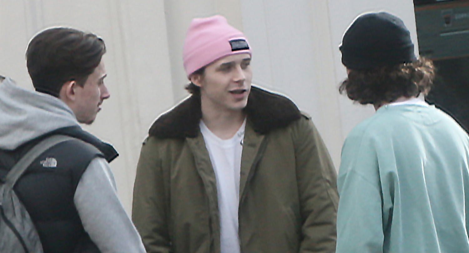 Brooklyn Beckham Looks Just Like Dad David in Latest Snap