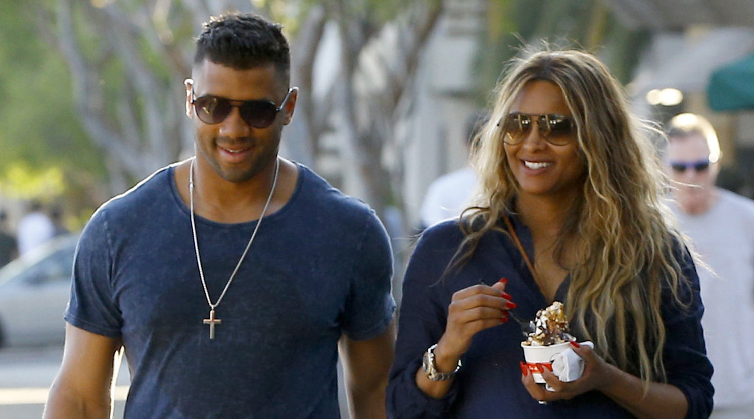 Ciara & Russell Wilson Step Out After Her Car Accident