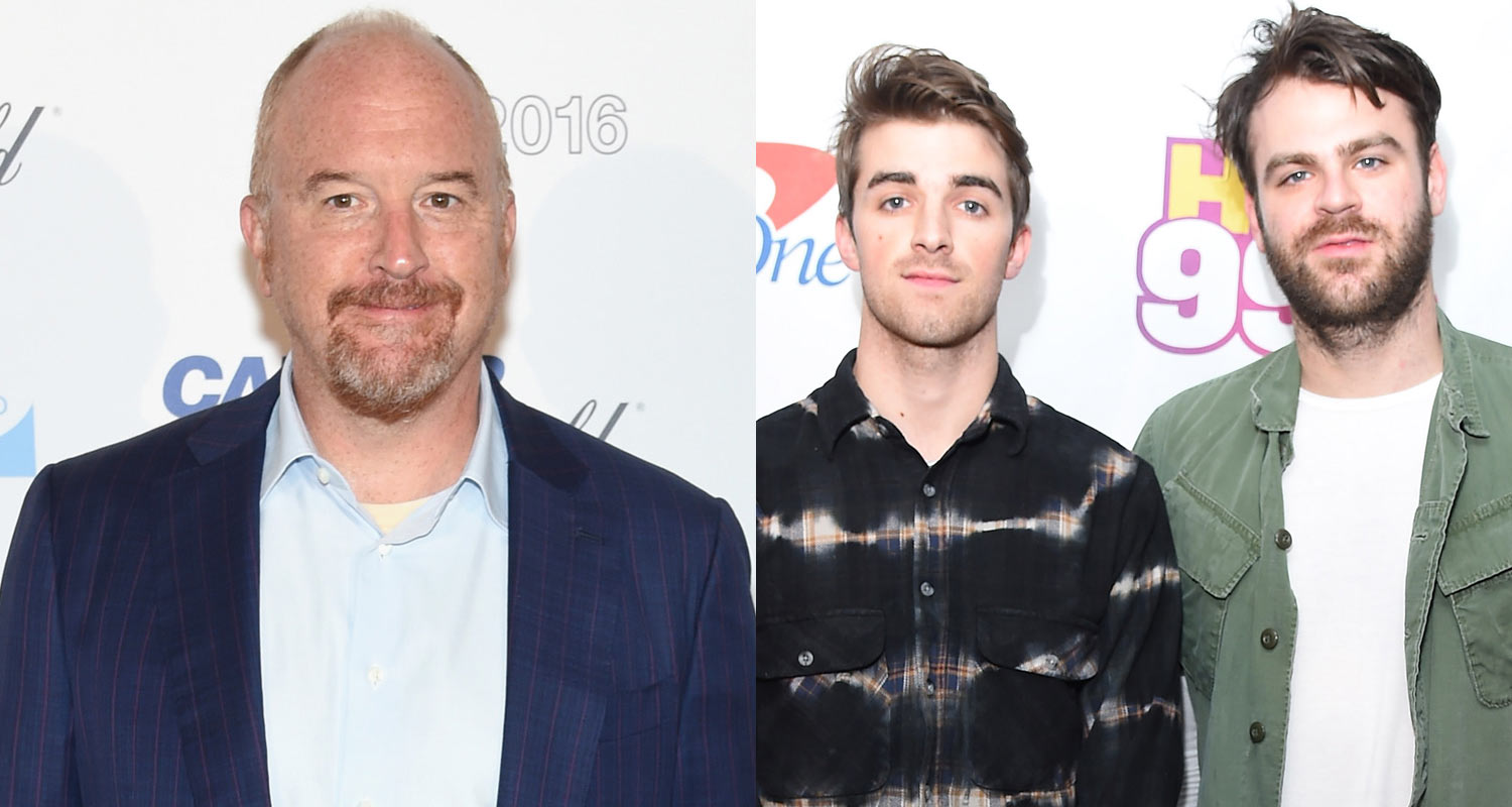 Louis CK to Host 'SNL' with Musical Guests The Chainsmokers in April!