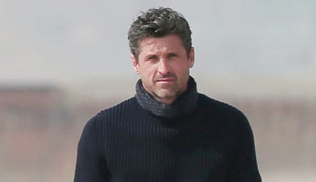 Patrick Dempsey & Wife Jillian Pack on the PDA!