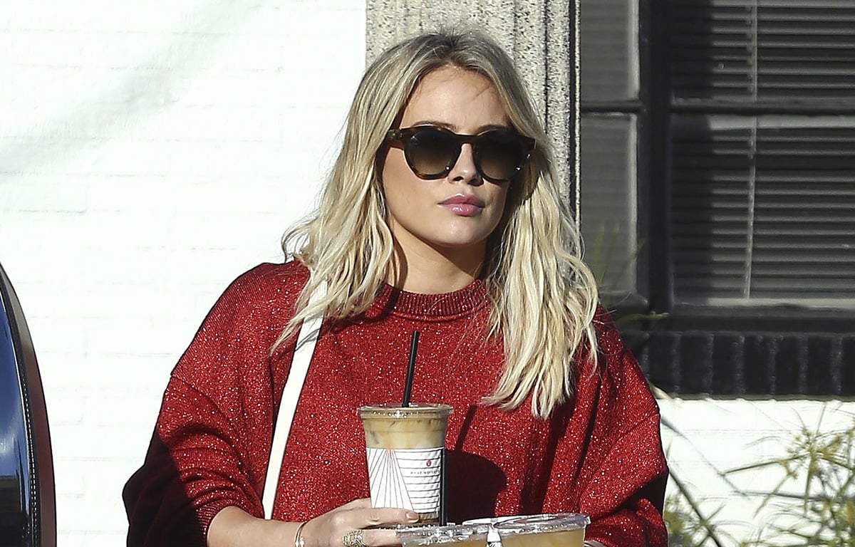 Hilary Duff Signs Herself Up for Some Very Intense Coffee