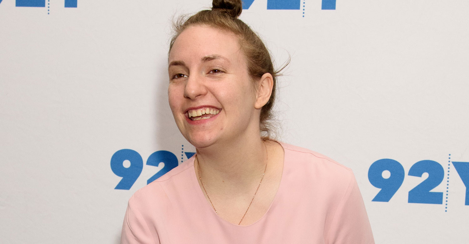 Lena Dunham Wears Her Heart on Her Dress at 92Y Event