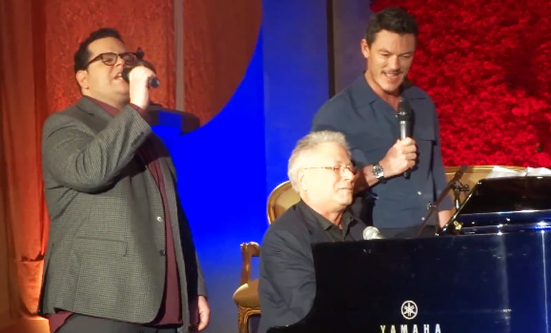 Luke Evans & Josh Gad Sing 'Gaston' From 'Beauty & the Beast' - Watch Now!