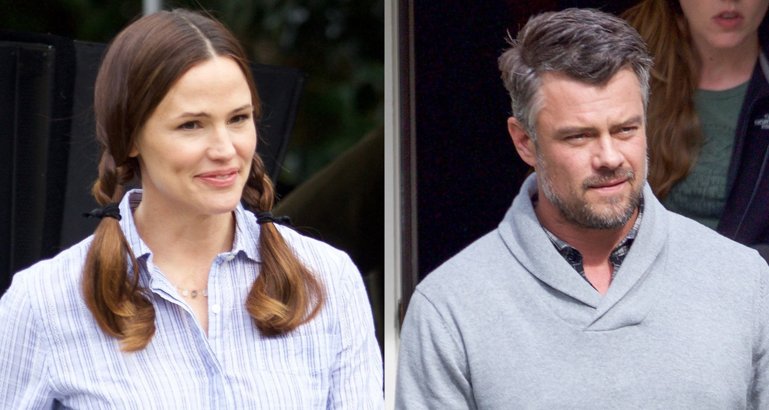 Jennifer Garner Looks Cute in Pigtails on Set of ‘Simon vs. The Homo