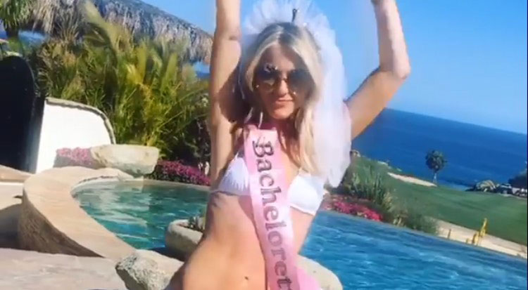 Julianne Hough Goes on a Cruise for Her Bachelorette Party!