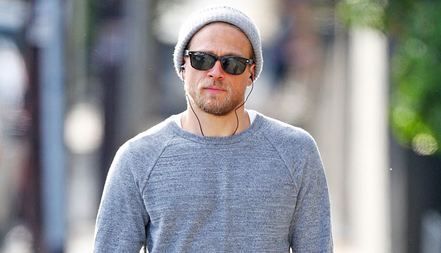 Charlie Hunnam Keeps Up His Fitness with a Hike at Runyon
