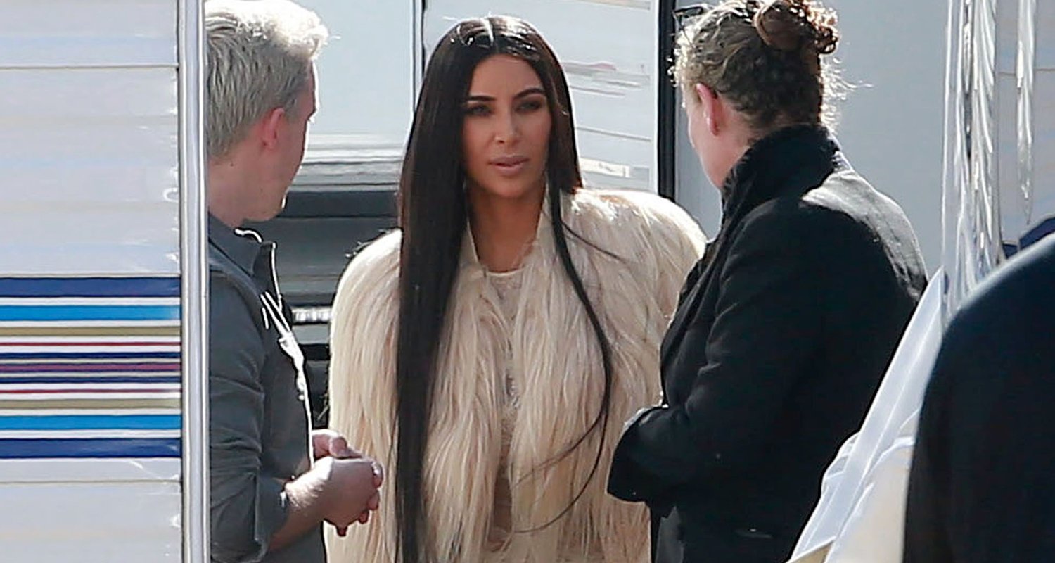 Kim Kardashian Returns to the Set of 'Ocean's Eight'