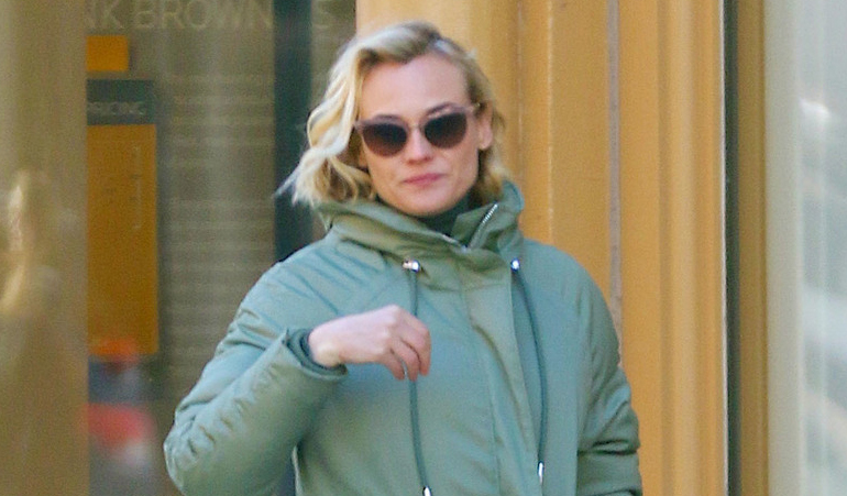 Diane Kruger Steps Out for Day of Shopping in NYC