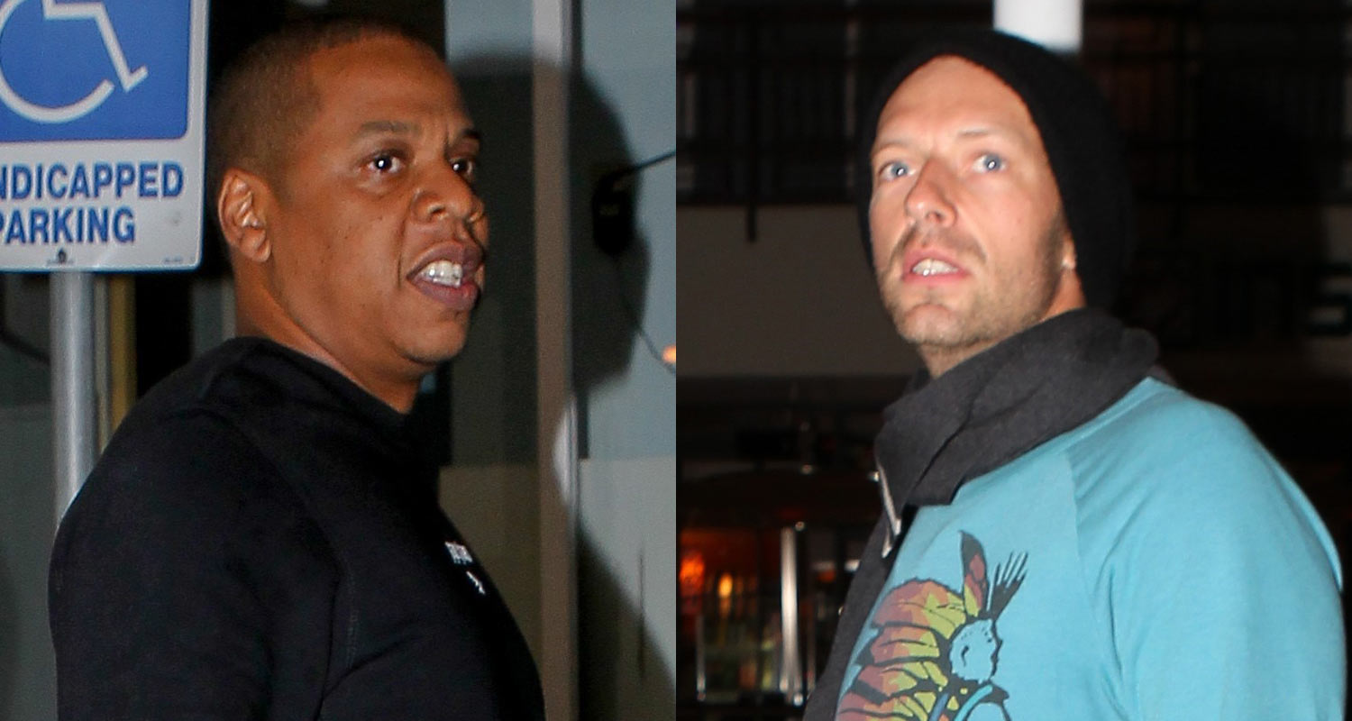 Jay Z & Chris Martin Enjoy Guys Night Out in WeHo