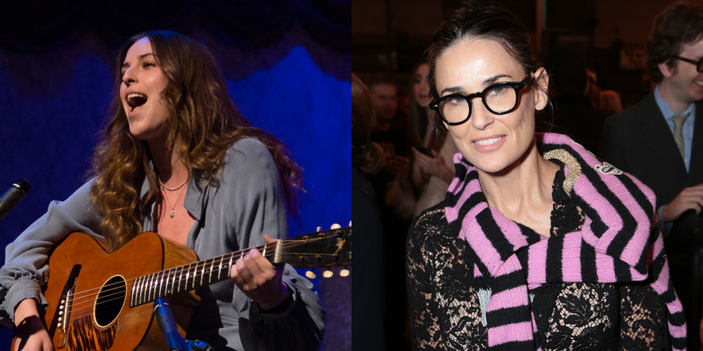 Demi Moore Supports Daughter Scout At Planned Parenthood Event