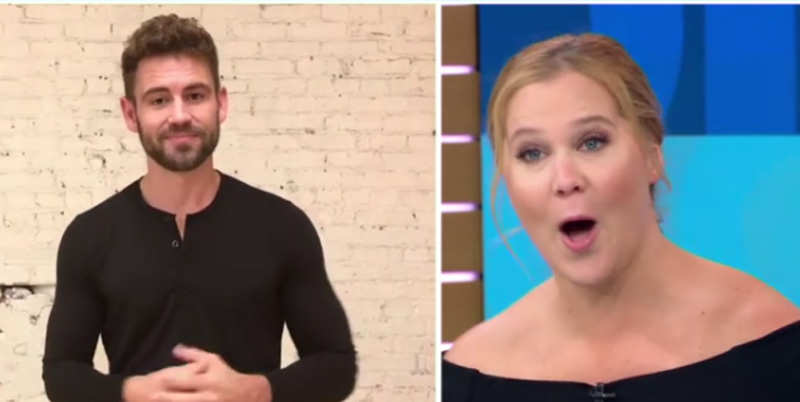 Amy Schumer Gets Special Message From The Bachelor's Nick Viall - Watch Now!