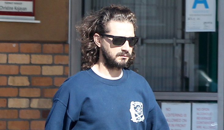 Shia LaBeouf Runs Errands in Los Angeles